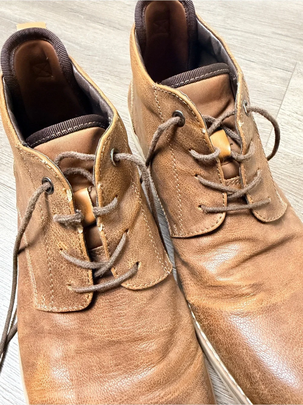 Madden Brawly Lace-Up Chukka Boots Men display picture 3